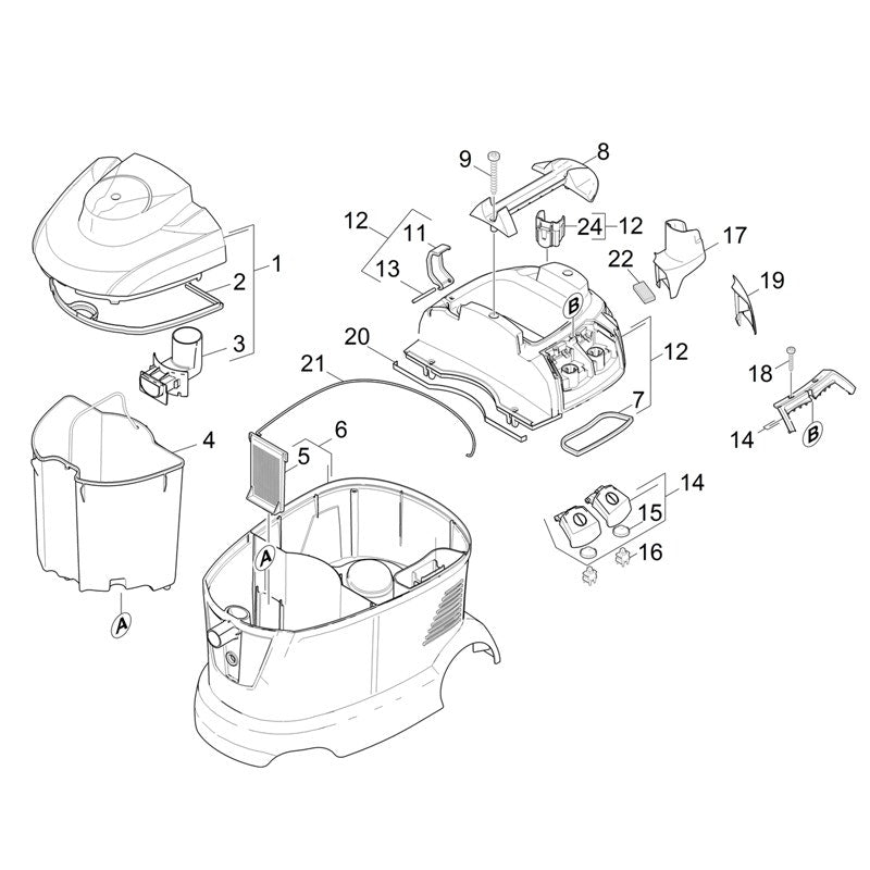 Karcher 6630437 Switch on/off