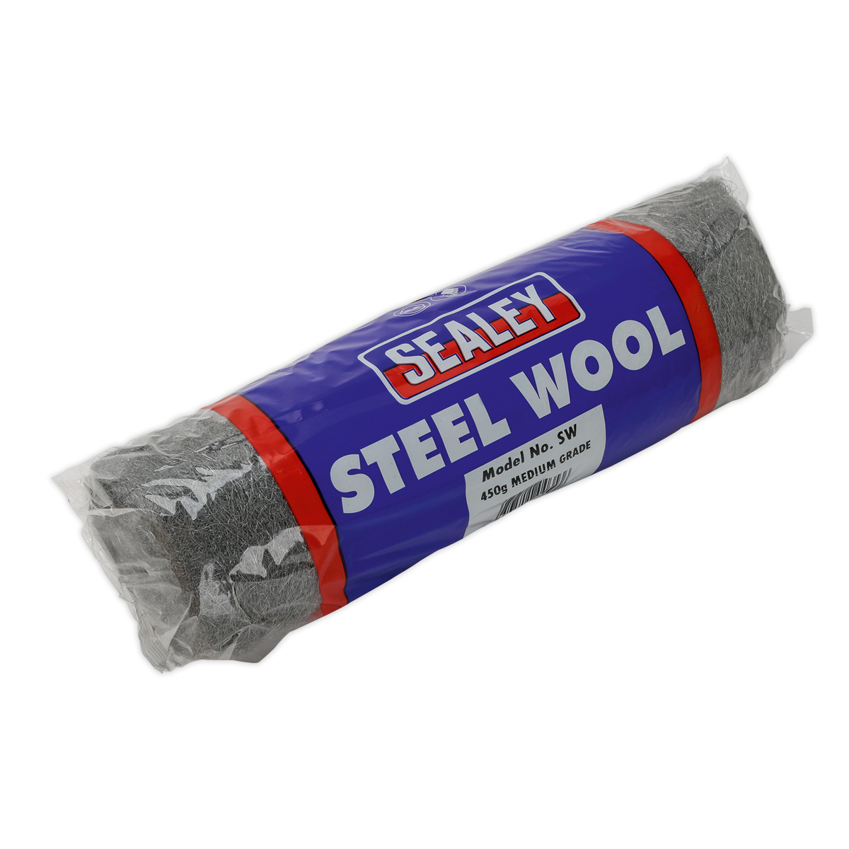 Sealey SW1 Steel Wool #1 Medium Grade 450g