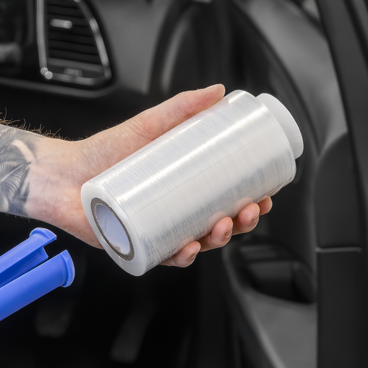Sealey SWPH150 Steering Wheel Protection Film 150m with Applicator Handle