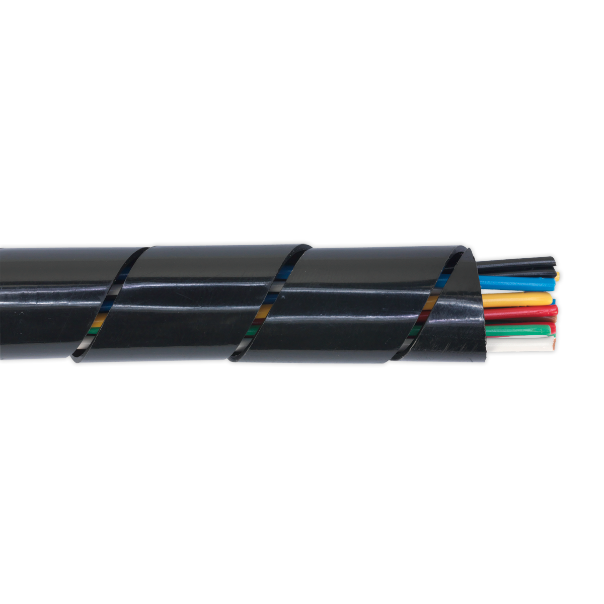 Sealey SWS2244 Spiral Wrap Cable Sleeving Ø22-44mm 10m
