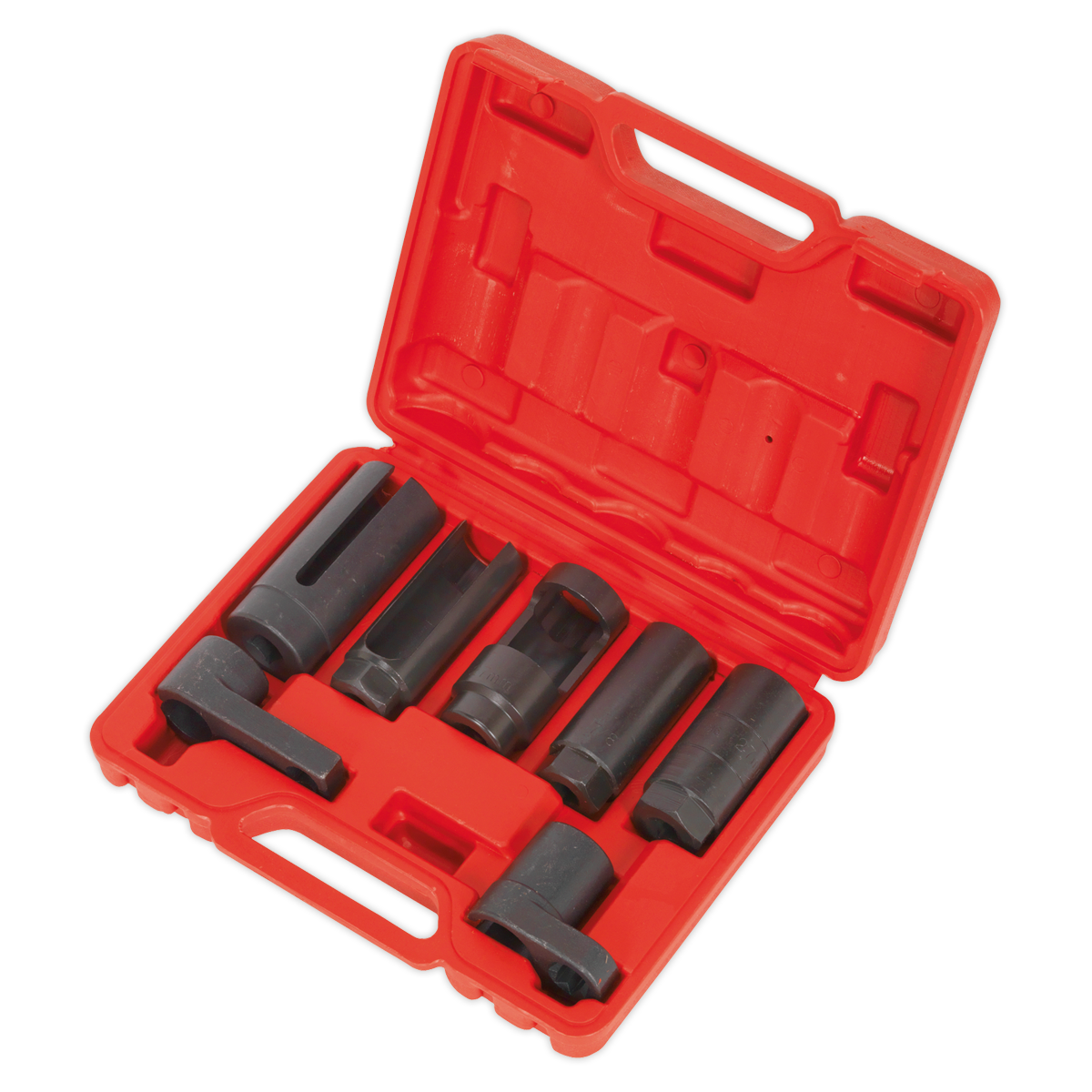 Sealey SX032 Oxygen Sensor Socket Set 7pc 3/8" & 1/2"Sq Drive