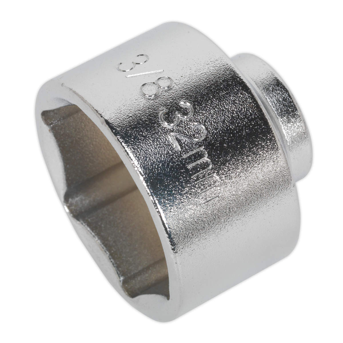 Sealey SX113 Low Profile Oil Filter Socket 32mm 3/8"Sq Drive