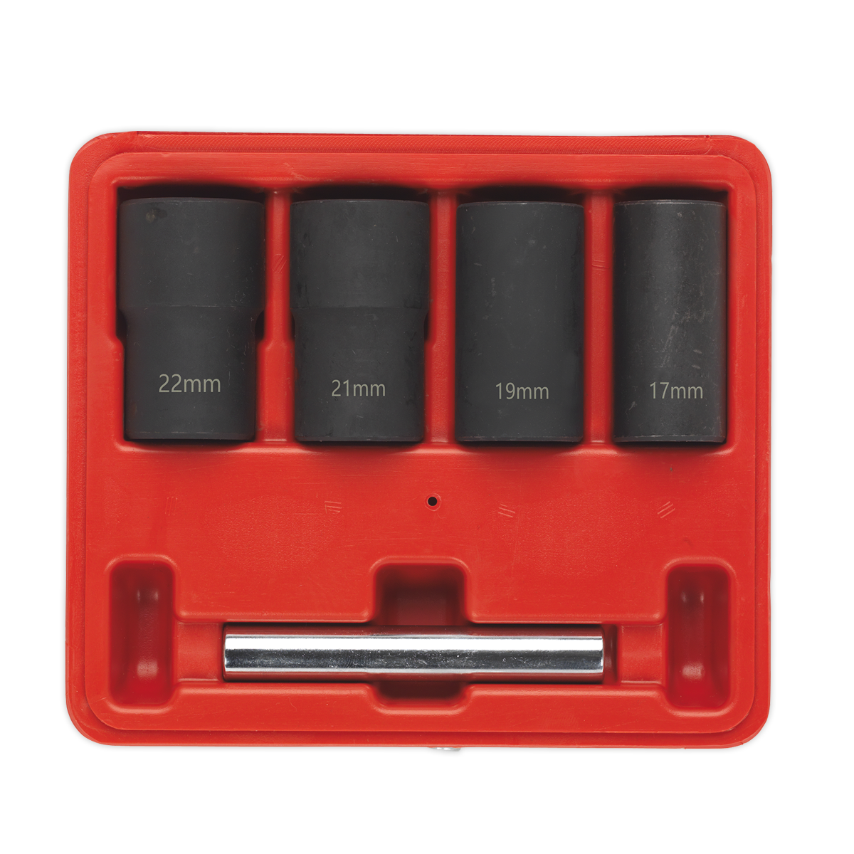 Sealey SX201 Locking Wheel Nut Removal Set 5pc 1/2"Sq Drive