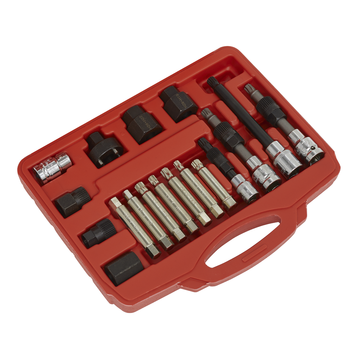 Sealey SX402 Alternator Freewheel Pulley Removal Set 18pc