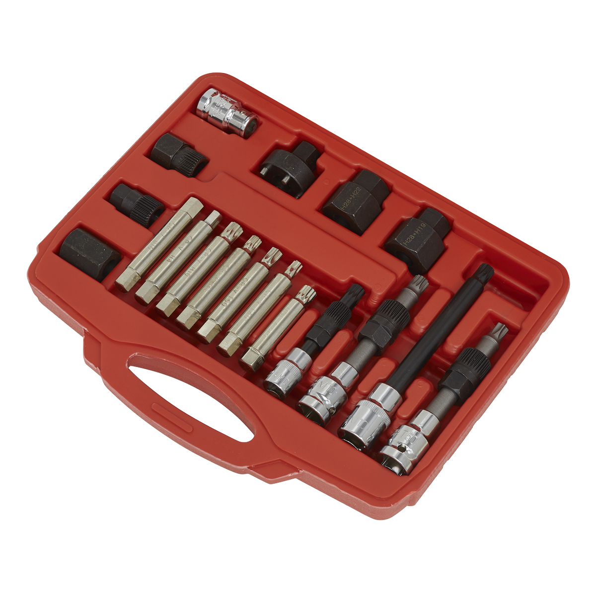 Sealey SX402 Alternator Freewheel Pulley Removal Set 18pc