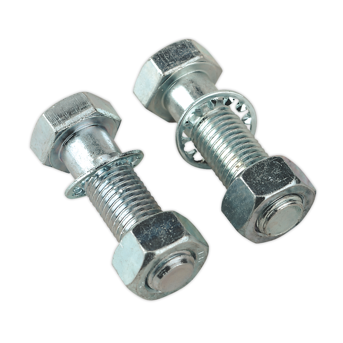 Sealey TB27 Tow-Ball Bolts & Nuts M16 x 55mm Pack of 2
