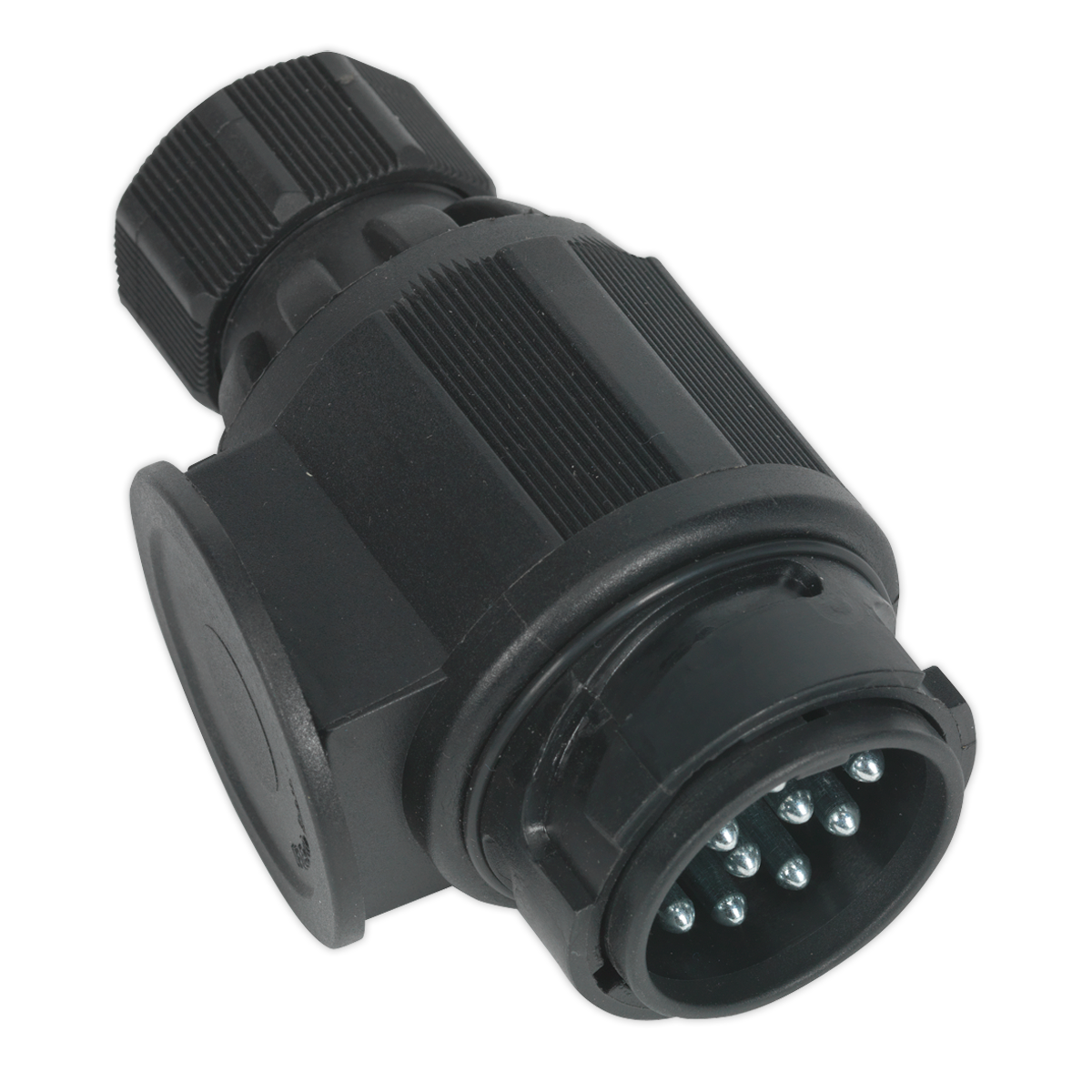 Sealey TB54 Towing Plug 13-Pin Euro Plastic 12V Twin Inlet