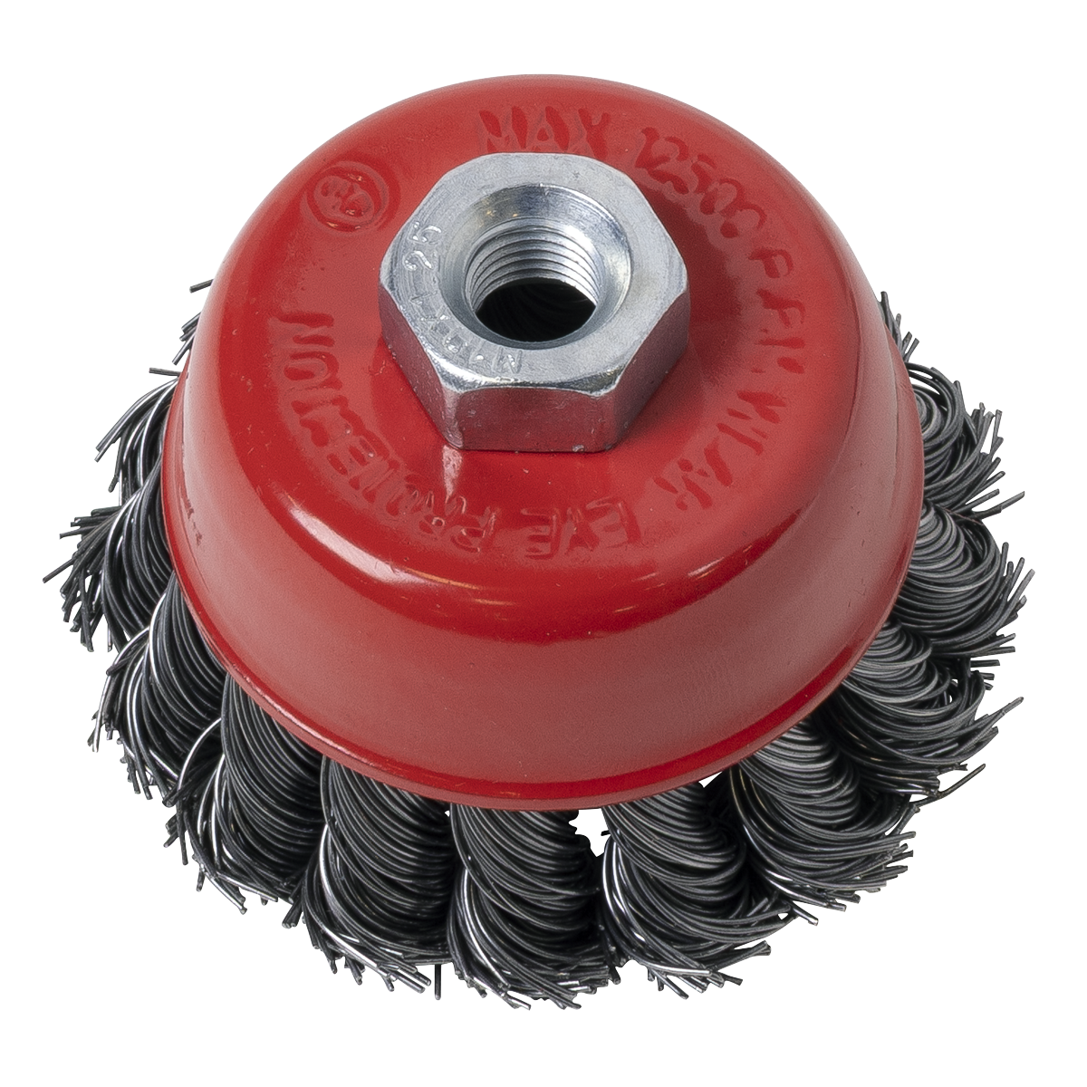 Sealey TKCB652 Twist Knot Wire Cup Brush 65mm M10 x 1.25mm