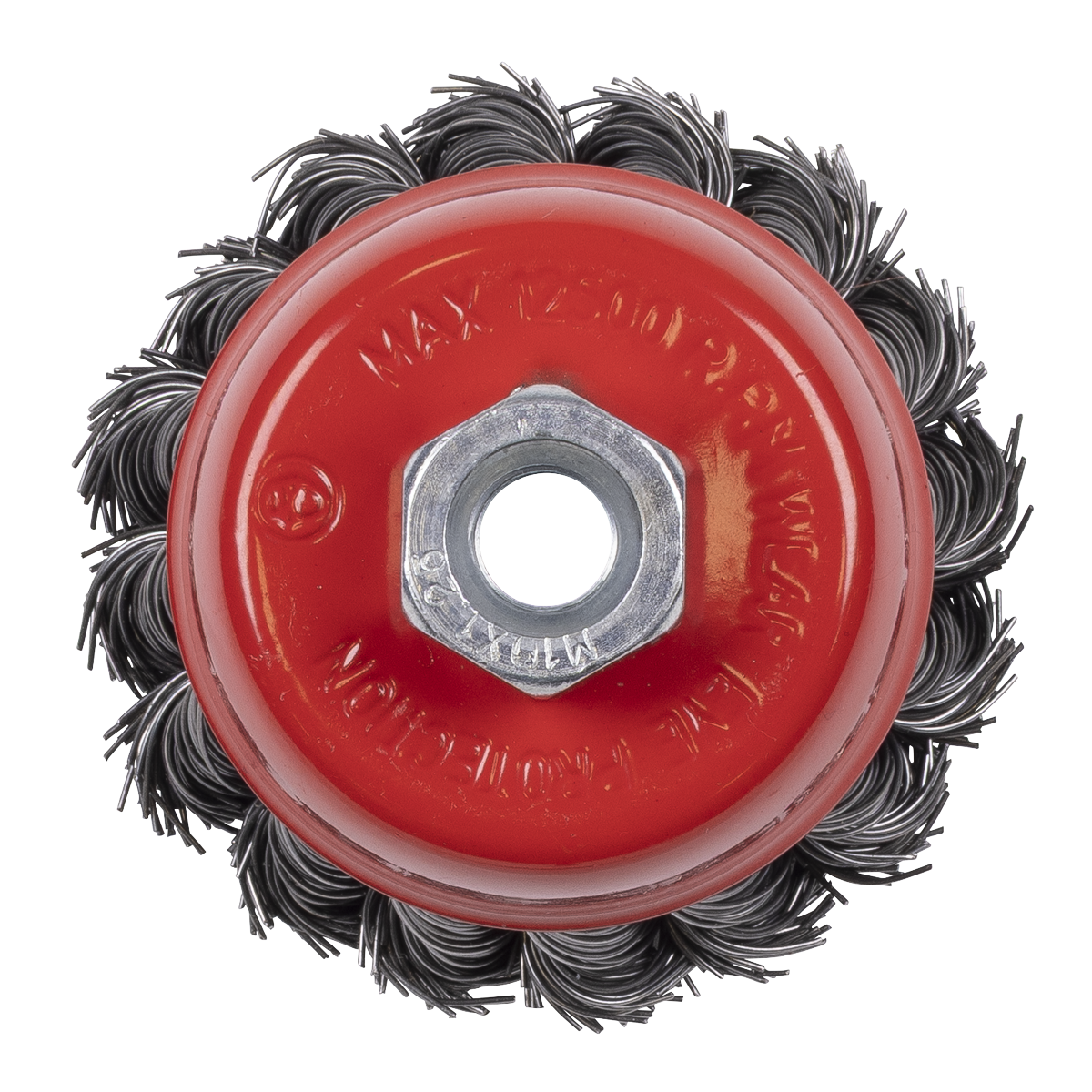 Sealey TKCB652 Twist Knot Wire Cup Brush 65mm M10 x 1.25mm