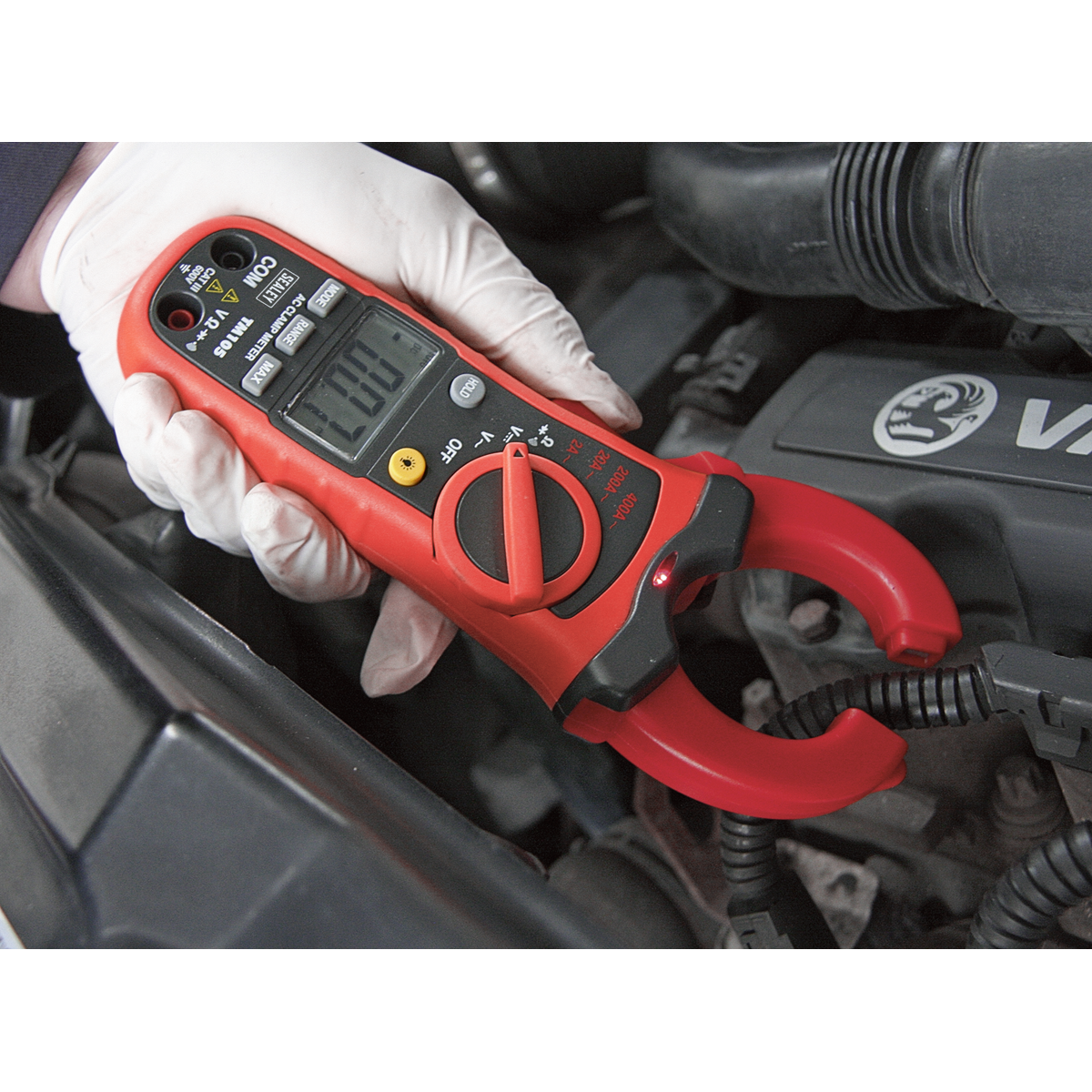 Sealey TM105 Professional Auto-Ranging Digital Clamp Meter NCVD - 6-Function