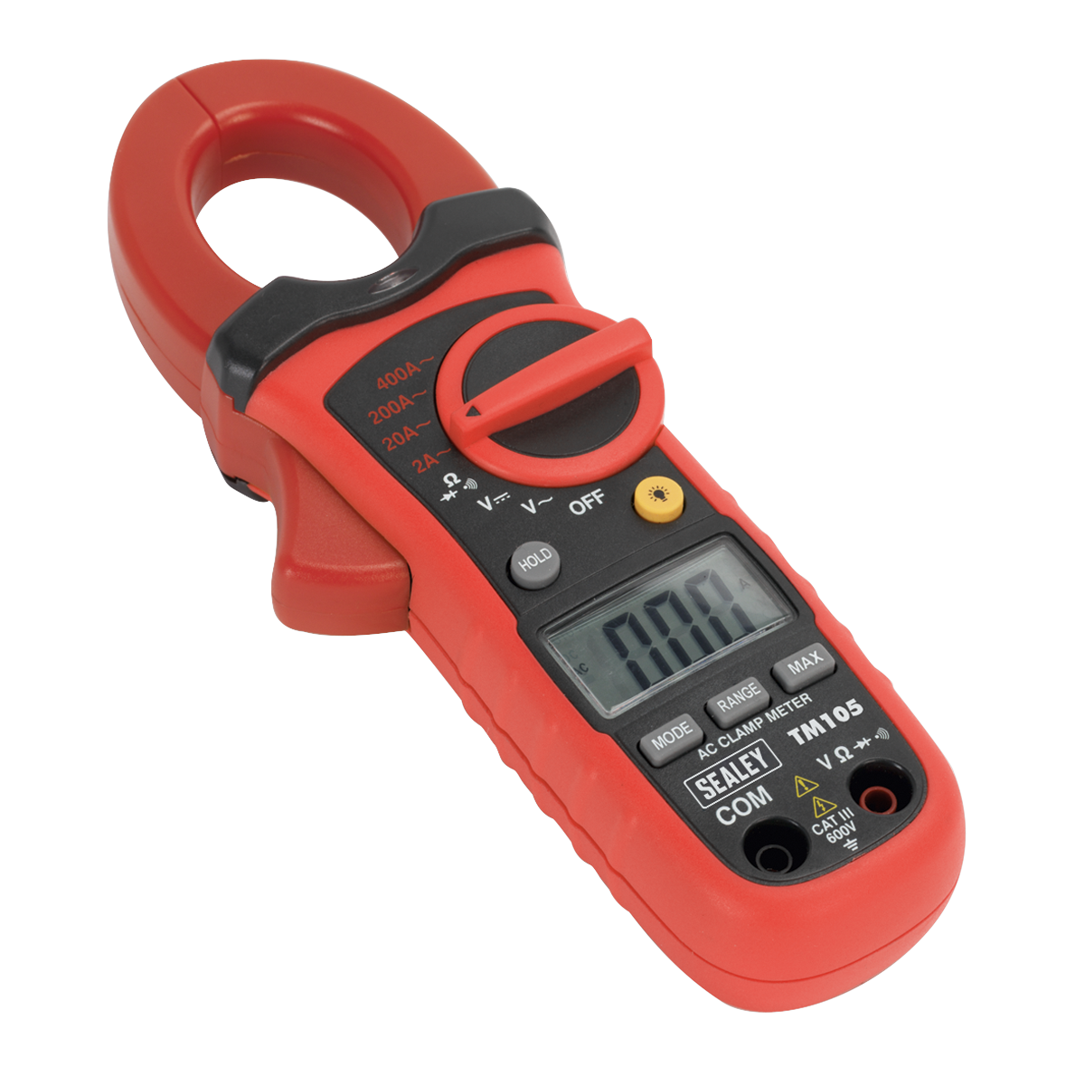 Sealey TM105 Professional Auto-Ranging Digital Clamp Meter NCVD - 6-Function
