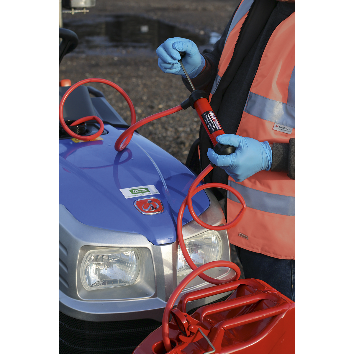 Sealey TP50 Multipurpose Syphon & Pump Kit