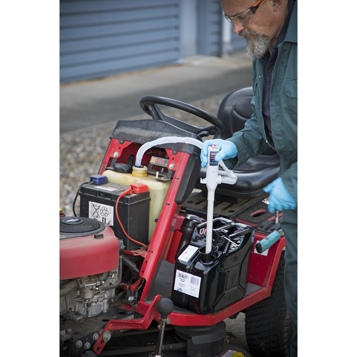 Sealey TP80 Jerry Can Pump Battery Operated