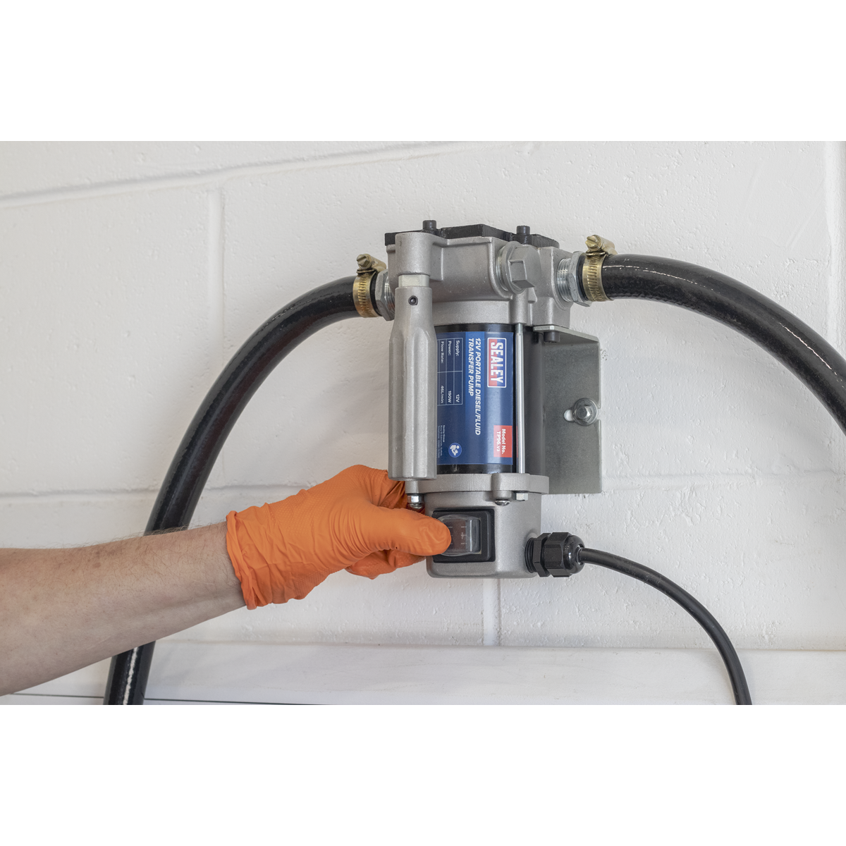 Sealey TP9624 Diesel/Fluid Transfer Pump Portable 24V