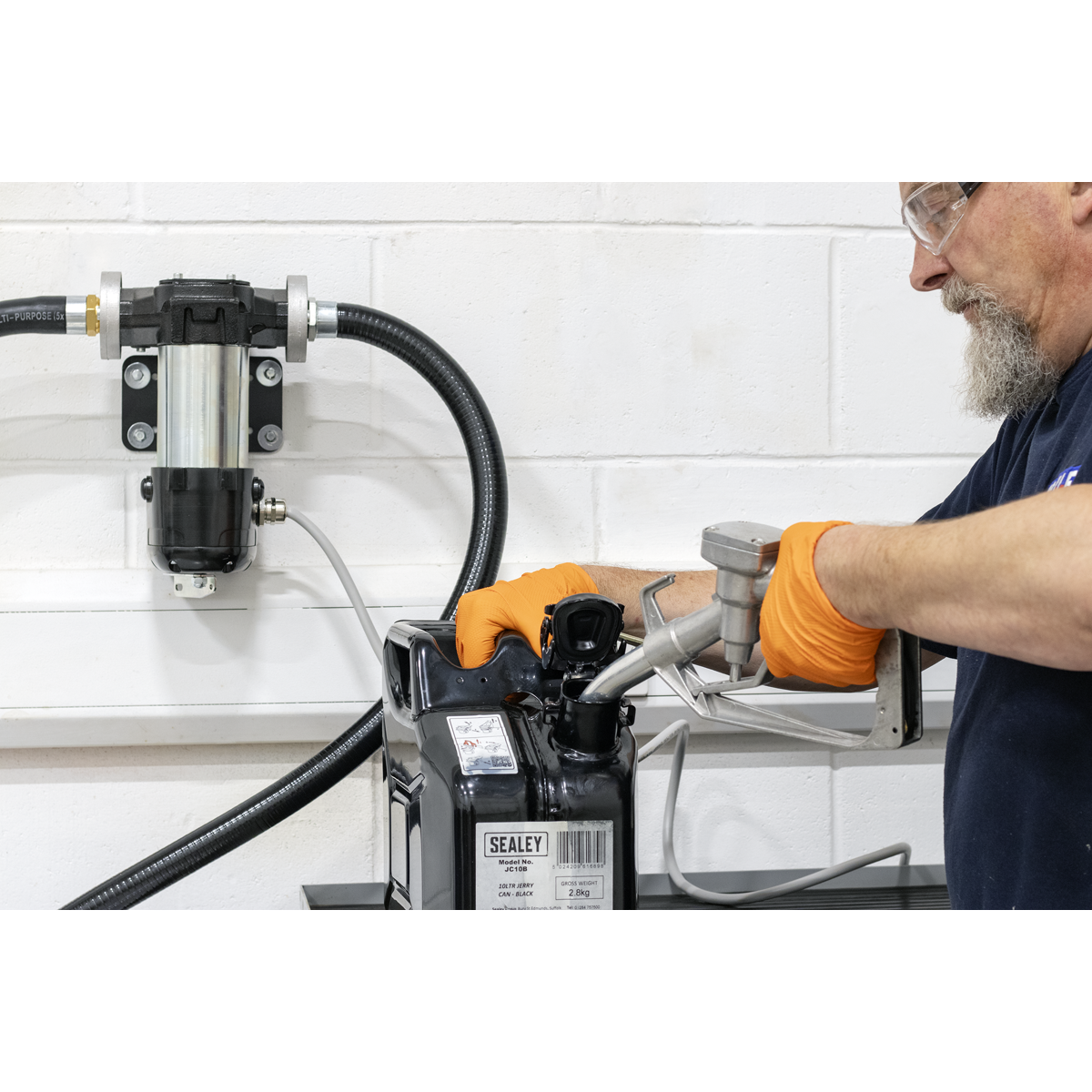 Sealey TP98 Diesel & Fluid Transfer Pump 12V High Flow
