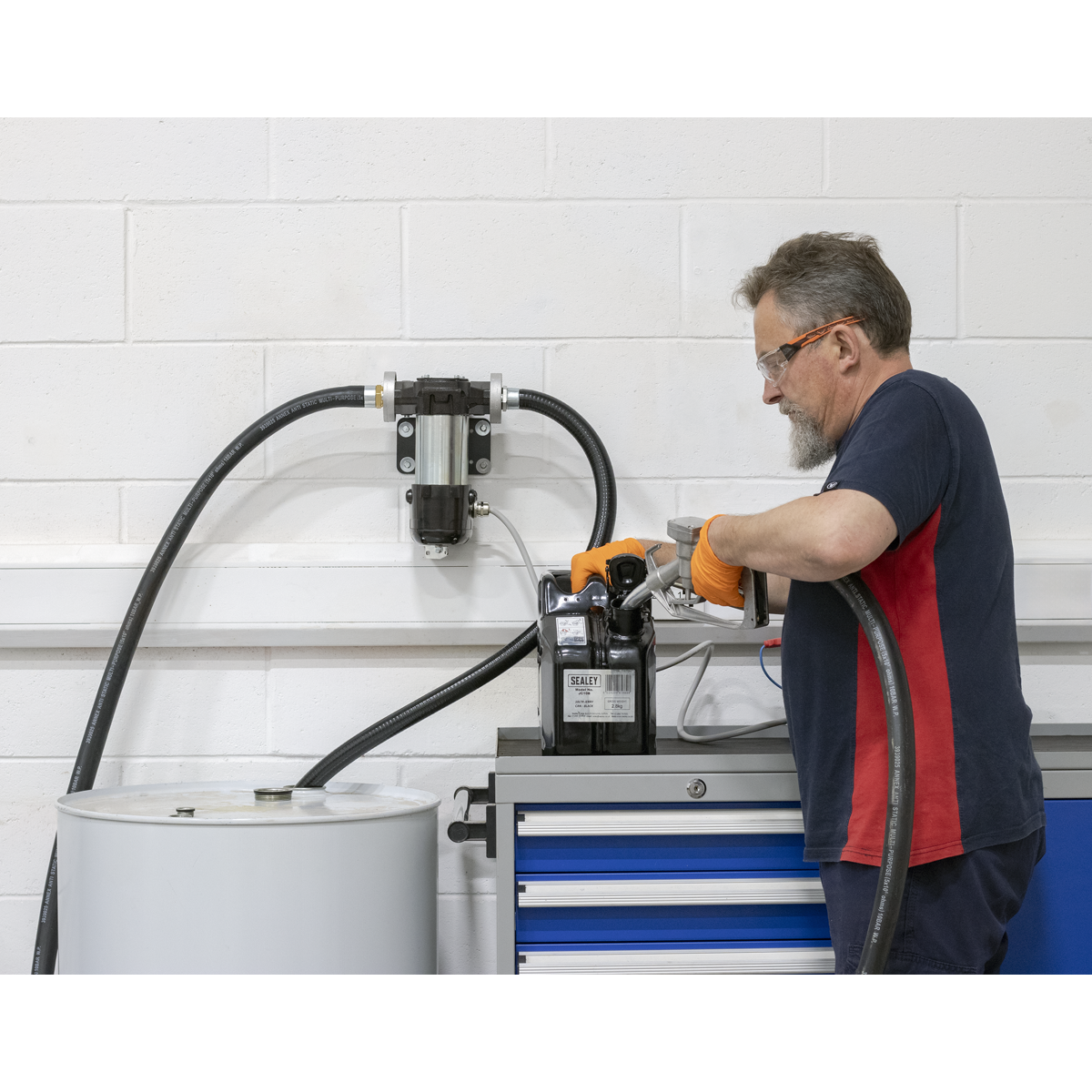 Sealey TP9824 Diesel & Fluid Transfer Pump 24V High Flow