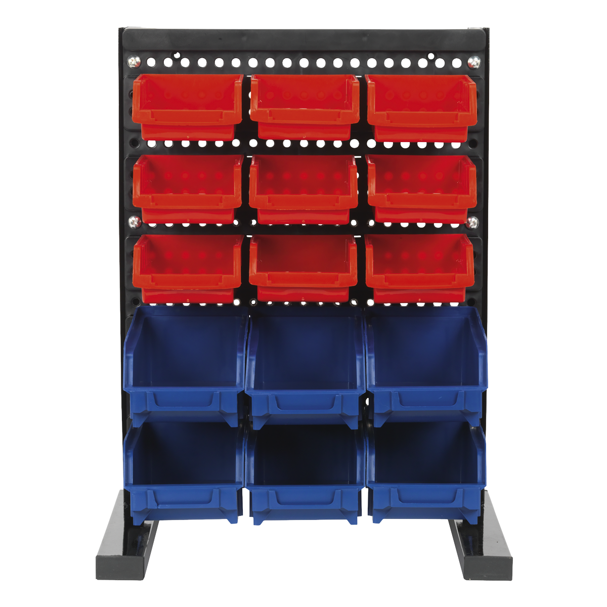 Sealey TPS1569 Bin Storage System Bench Mounting 15 Bin