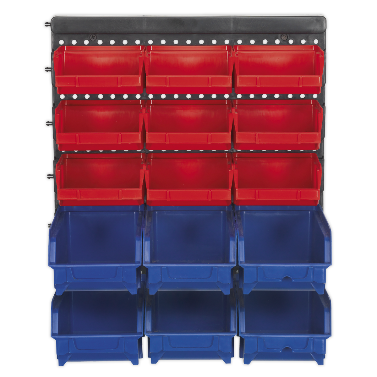 Sealey TPS1569WM Bin Storage System Wall Mounting 15 Bins