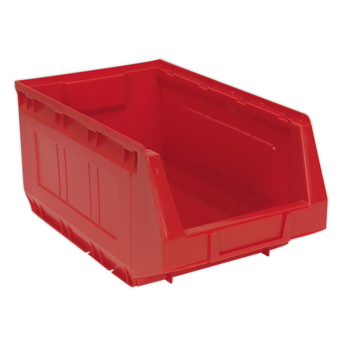 Sealey TPS412R Plastic Storage Bin 210 x 355 x 165mm - Red Pack of 12