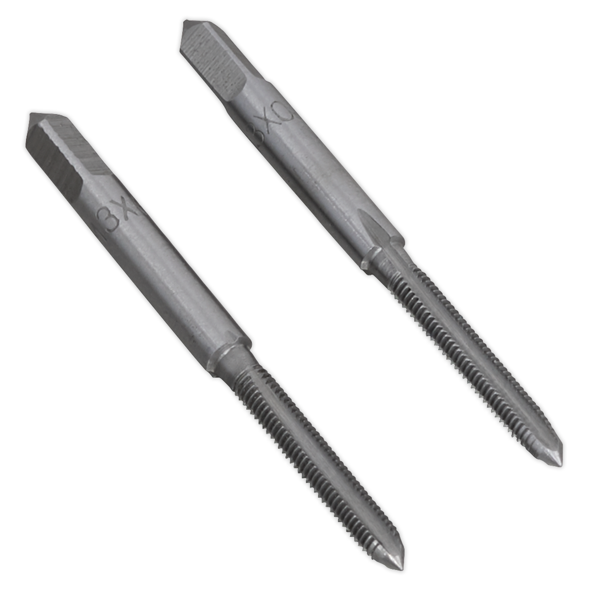 Sealey TSM3 Tap Set 2pc (Taper & Plug) M3 x 0.5mm