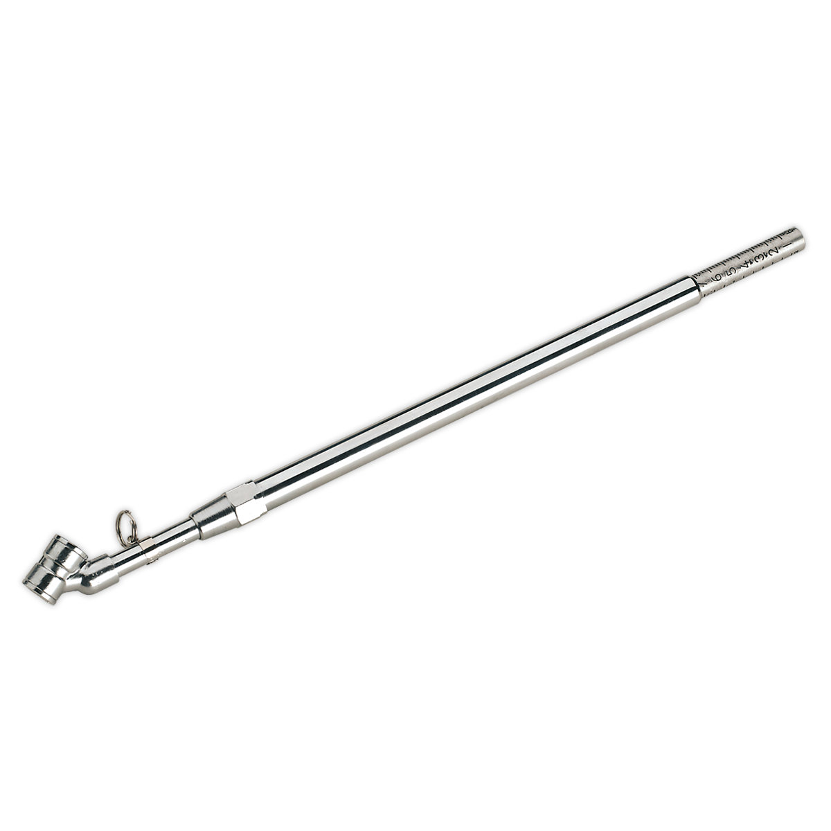 Sealey TST/PG3 Tyre Pressure Gauge Deluxe Twin Push-On Connector 0-11bar(0-160psi)