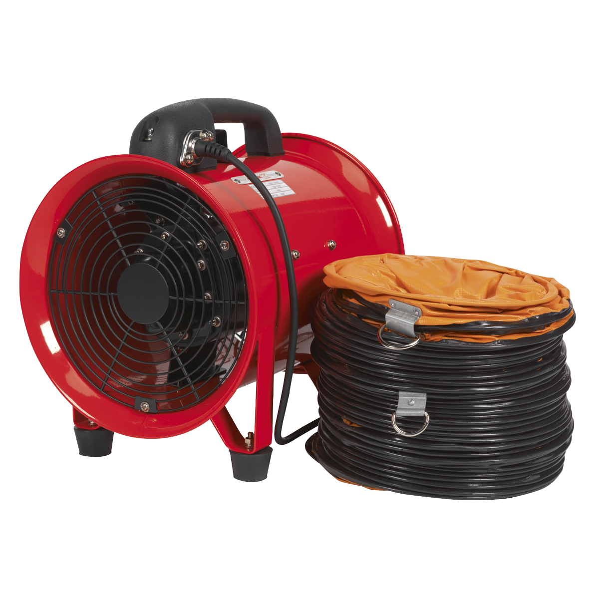 Sealey VEN200 Portable Ventilator 200mm with 5m Ducting