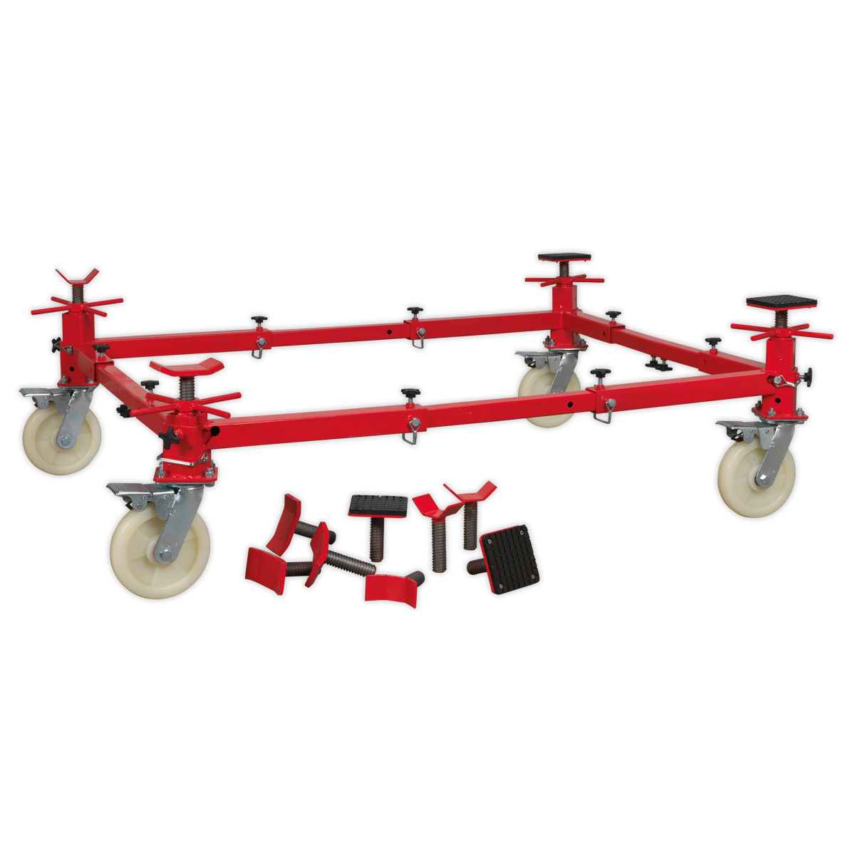 Sealey VMD002 Vehicle Moving Dolly 4 Post 900kg