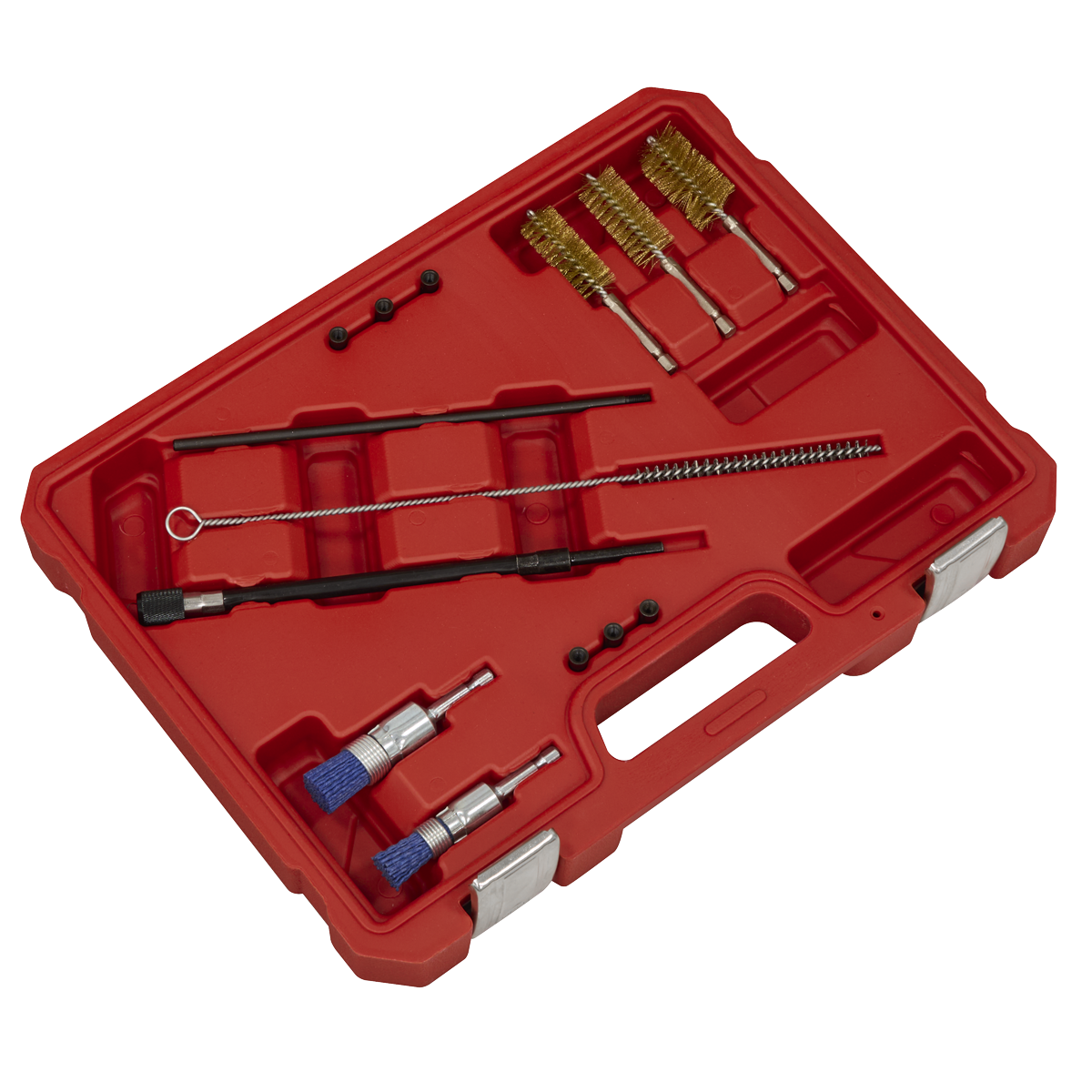 Sealey VS1900 Injector Bore Cleaning Brush Set 14pc