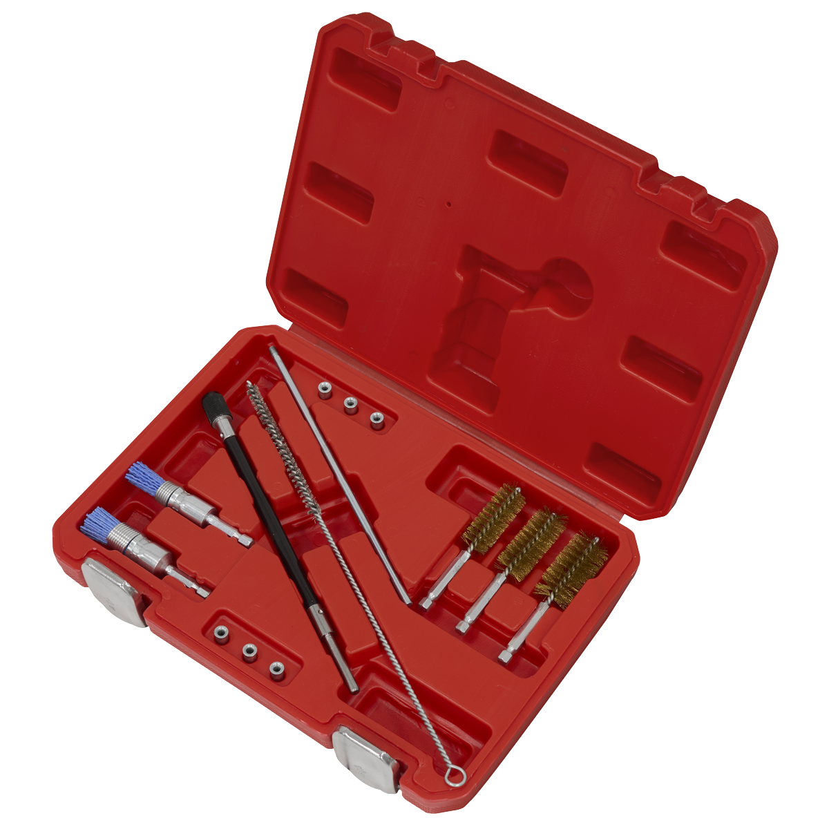 Sealey VS1900 Injector Bore Cleaning Brush Set 14pc