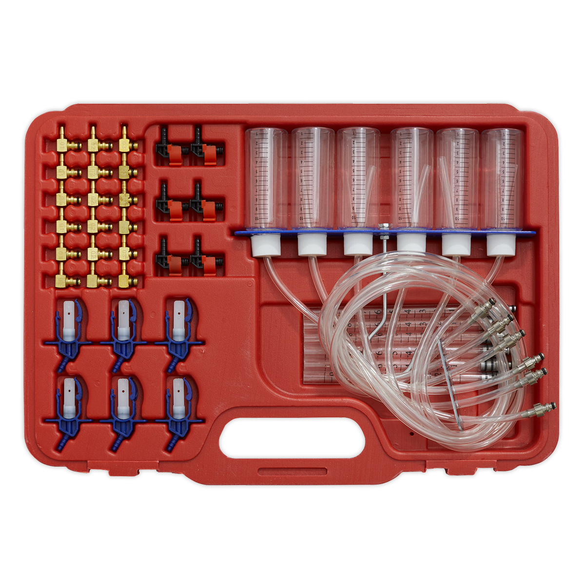 Sealey VS2048 Diesel Injection Leak Back Master Kit - Bosch/Delphi/Denso