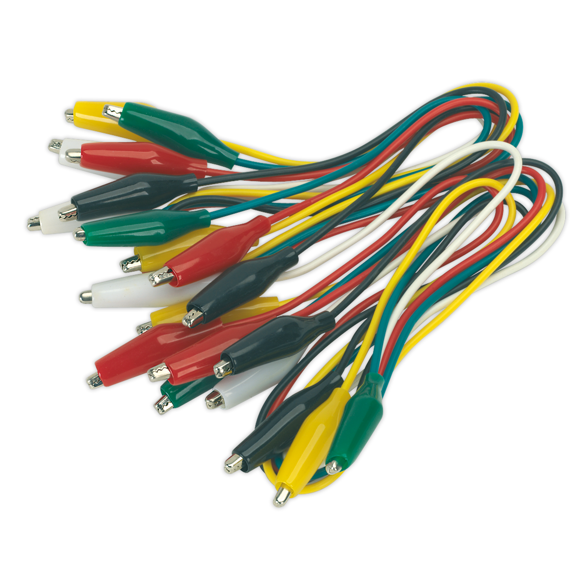 Sealey VS222 Jumper Test Lead Set 450mm - 5 Pairs