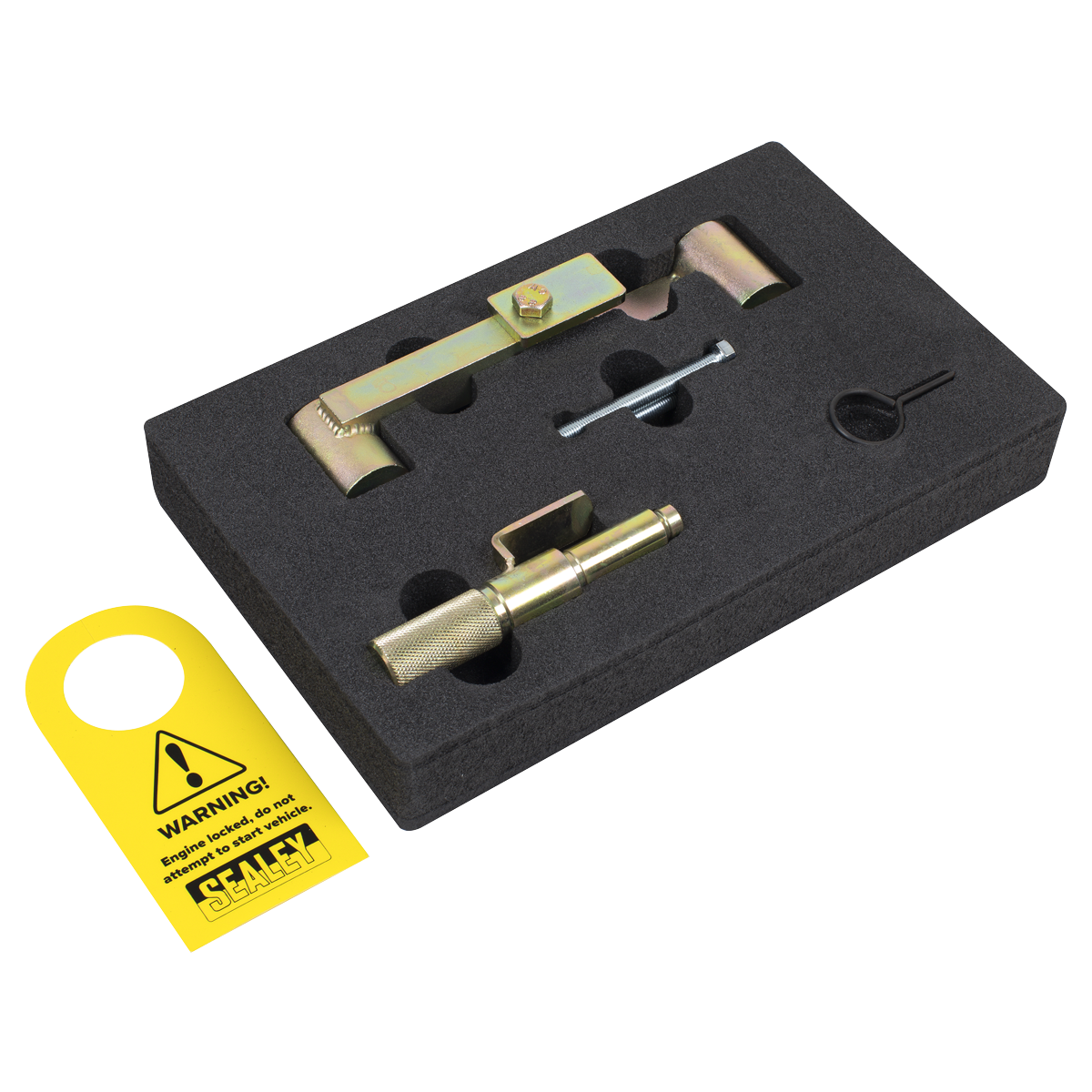 Sealey VS4387 Petrol Engine Timing Tool Kit for Ford, Volvo 1.6/1.8/2.0/2.3/2.4/2.5/2.9 - Belt Drive