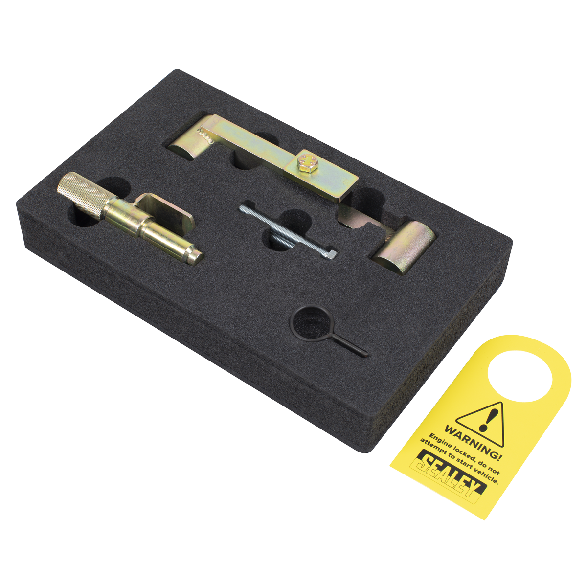 Sealey VS4387 Petrol Engine Timing Tool Kit for Ford, Volvo 1.6/1.8/2.0/2.3/2.4/2.5/2.9 - Belt Drive