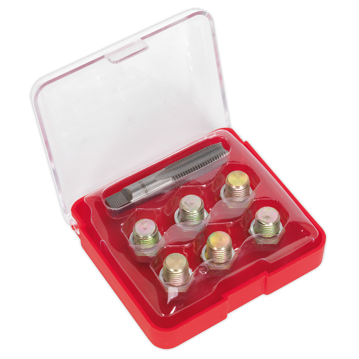 Sealey VS613 Oil Drain Plug Thread Repair Set - M13