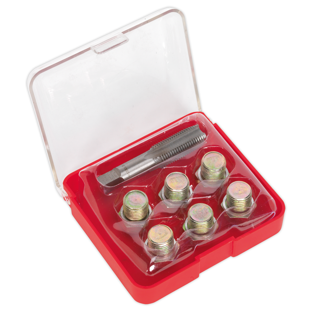 Sealey VS615 Oil Drain Plug Thread Repair Set - M15