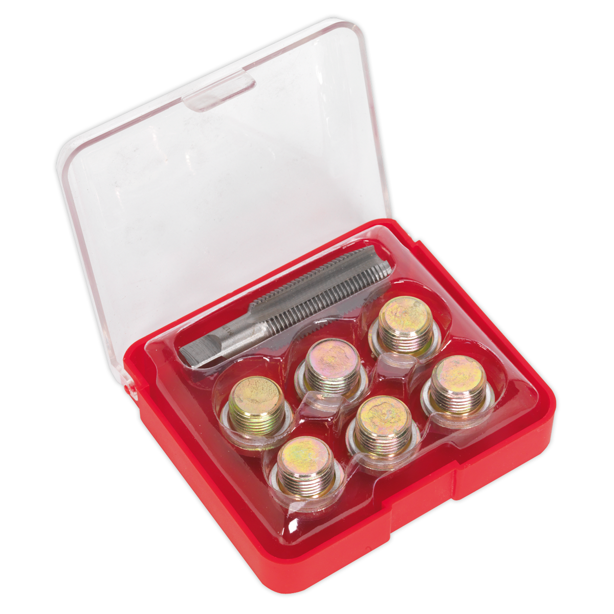 Sealey VS617 Oil Drain Plug Thread Repair Set - M17
