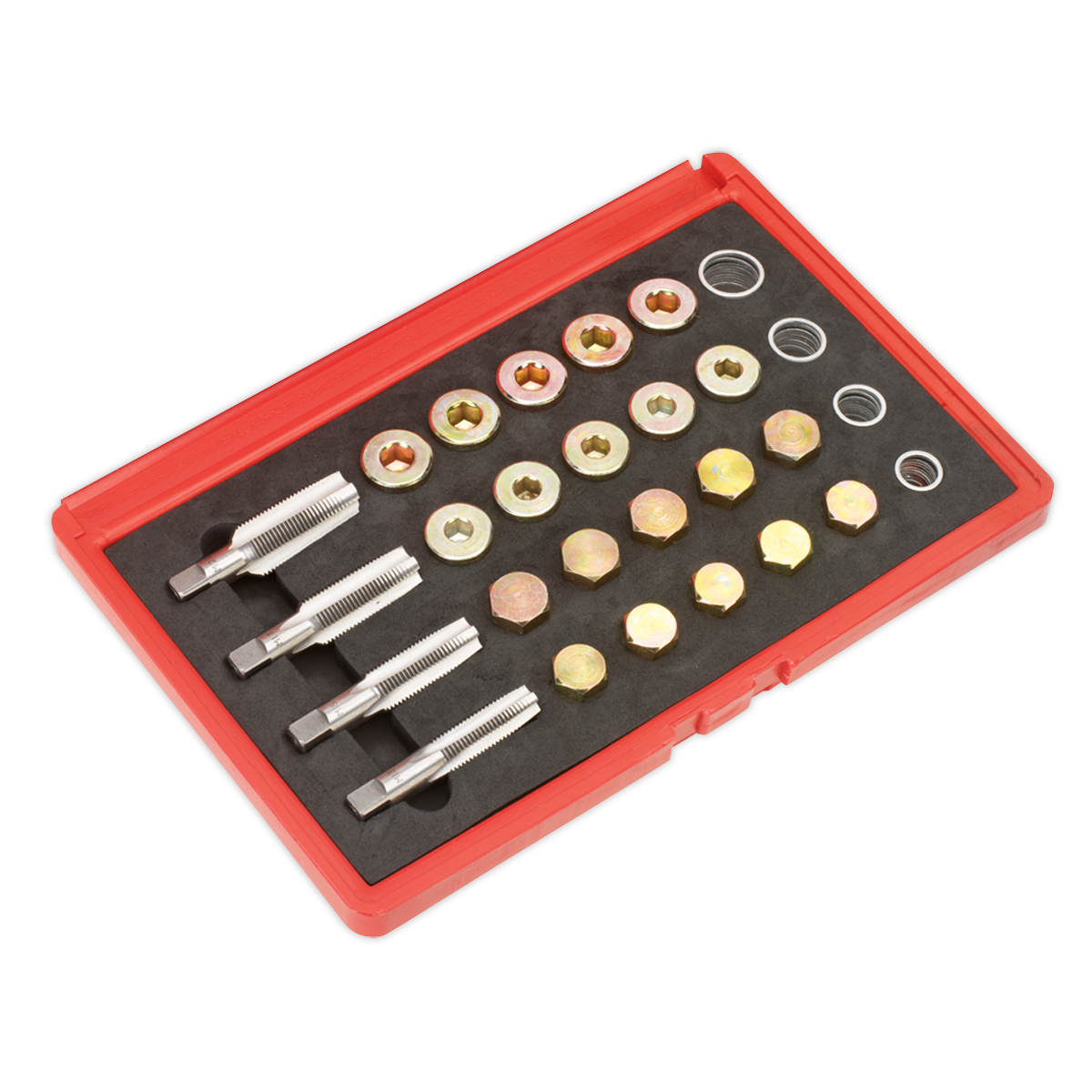Sealey VS660 Drain Plug Thread Repair Set