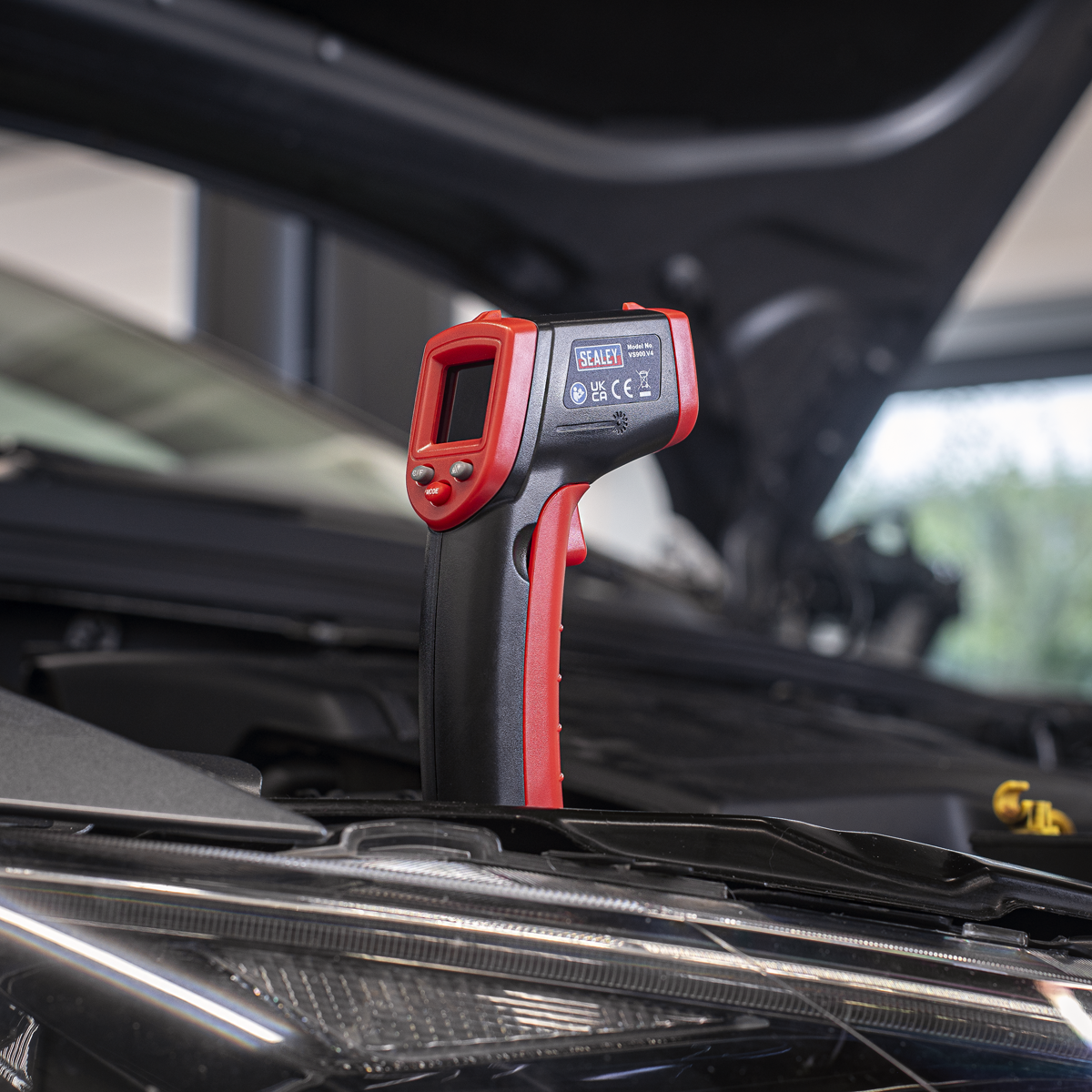 Sealey VS900 Infrared Laser Digital Thermometer 12:1