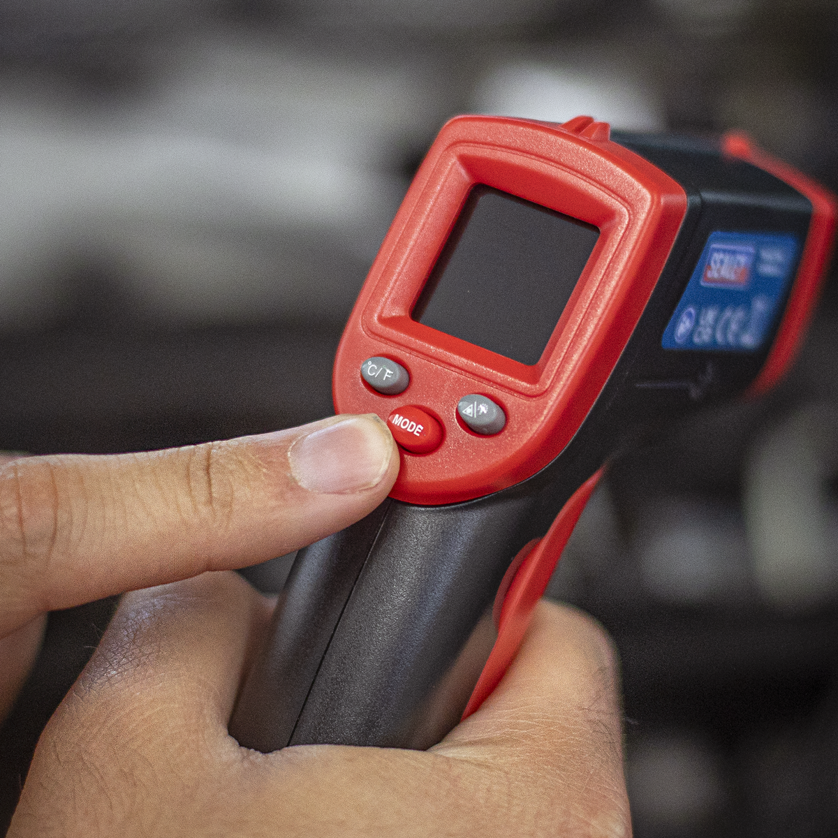 Sealey VS900 Infrared Laser Digital Thermometer 12:1