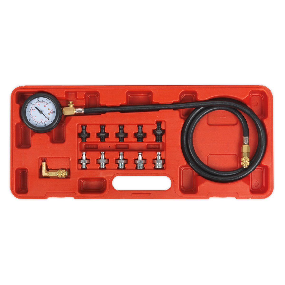 Sealey VSE203 Oil Pressure Test Kit 12pc