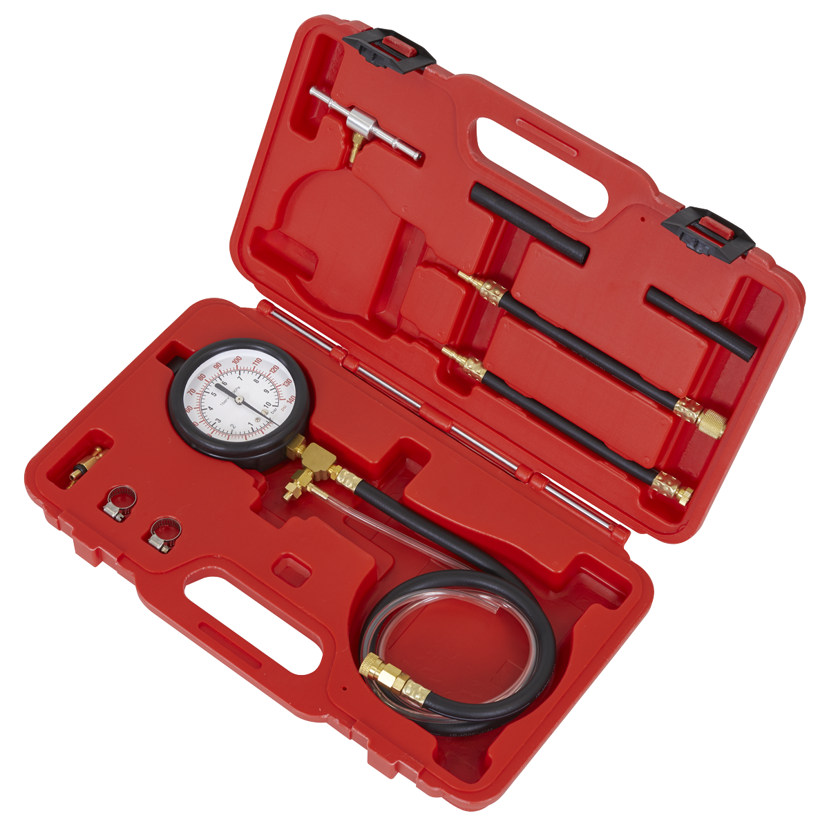 Sealey VSE211 Fuel Injection Pressure Test Kit - Test Port