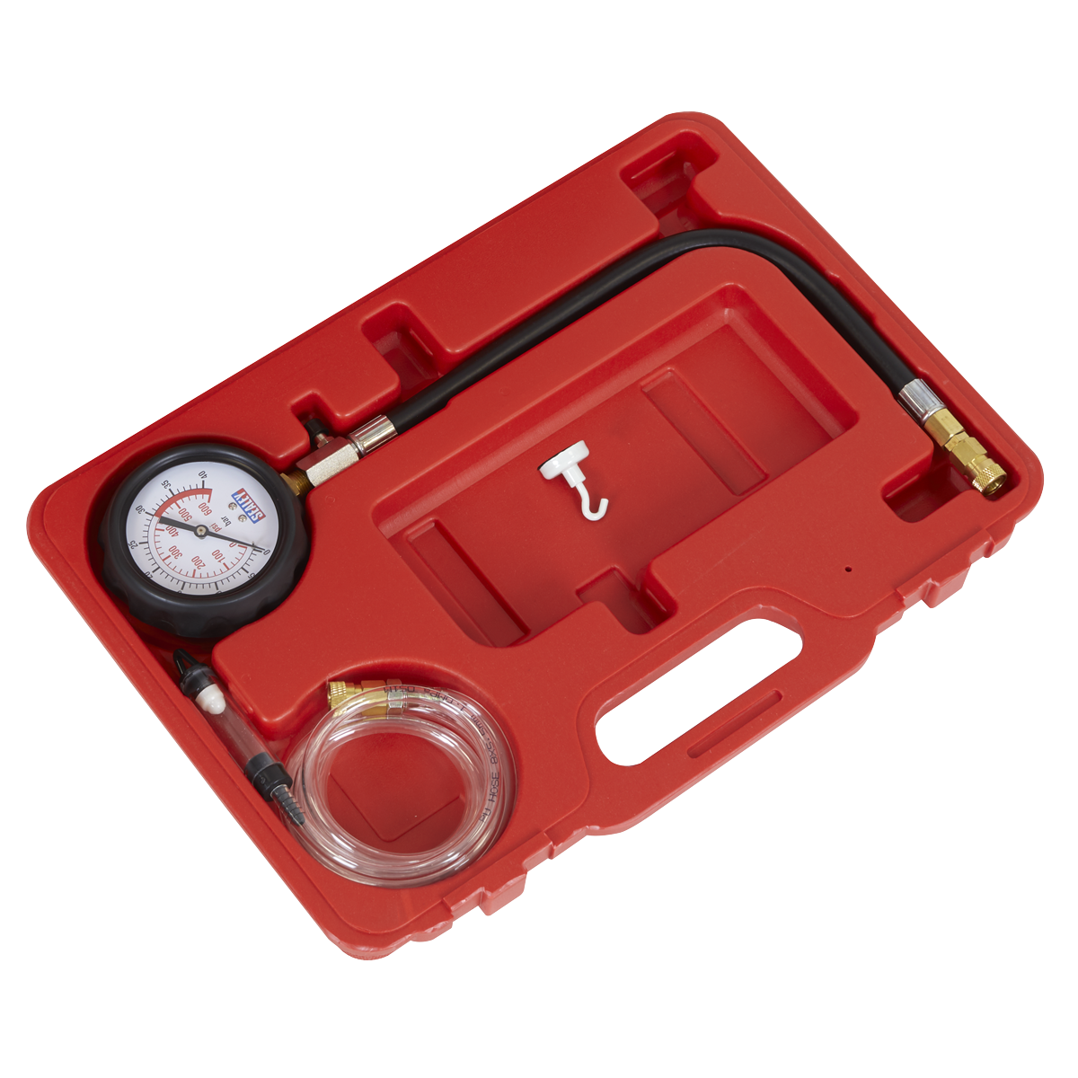 Sealey VSE3157 Diesel Compression Gauge, Hose & TDC Base Kit