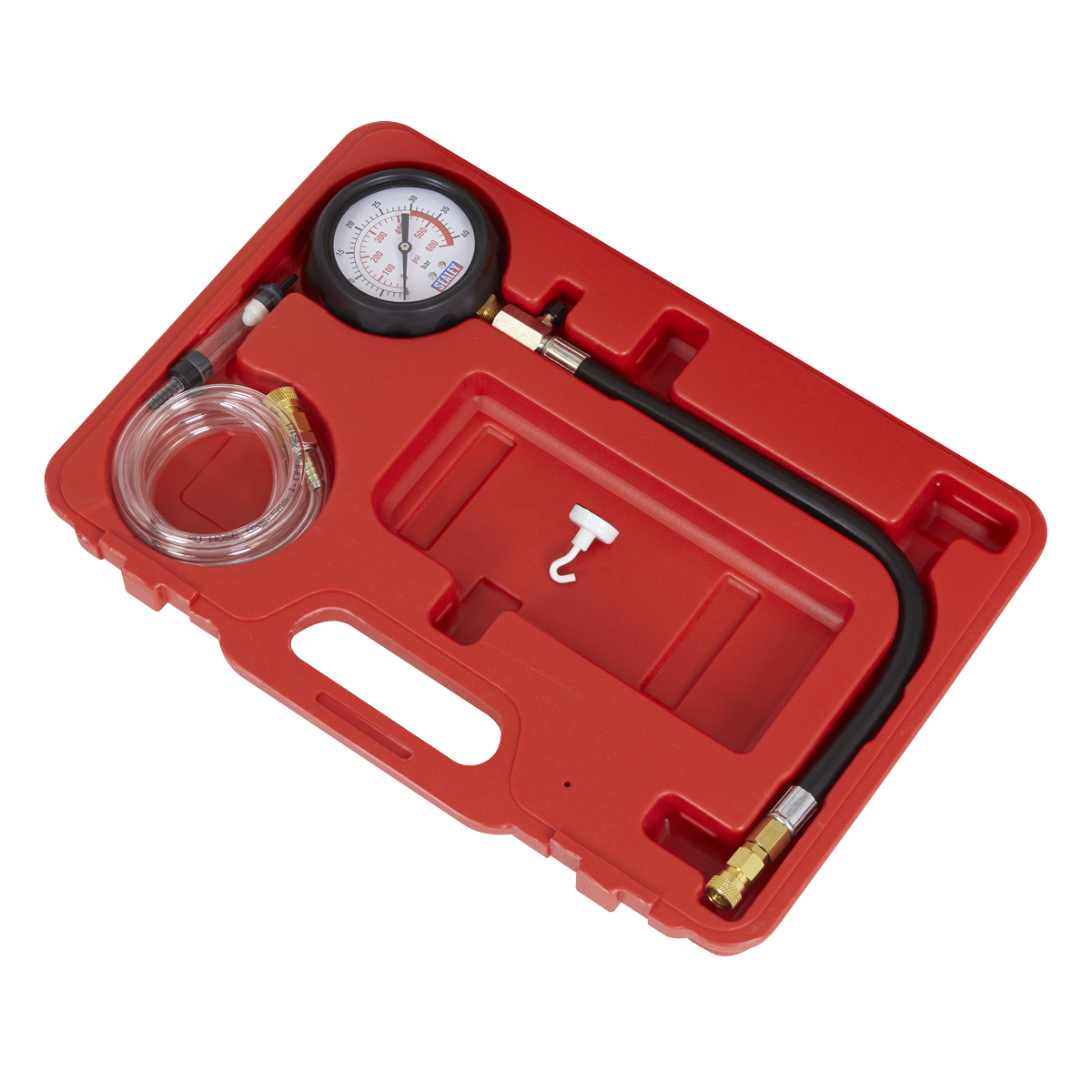 Sealey VSE3157 Diesel Compression Gauge, Hose & TDC Base Kit