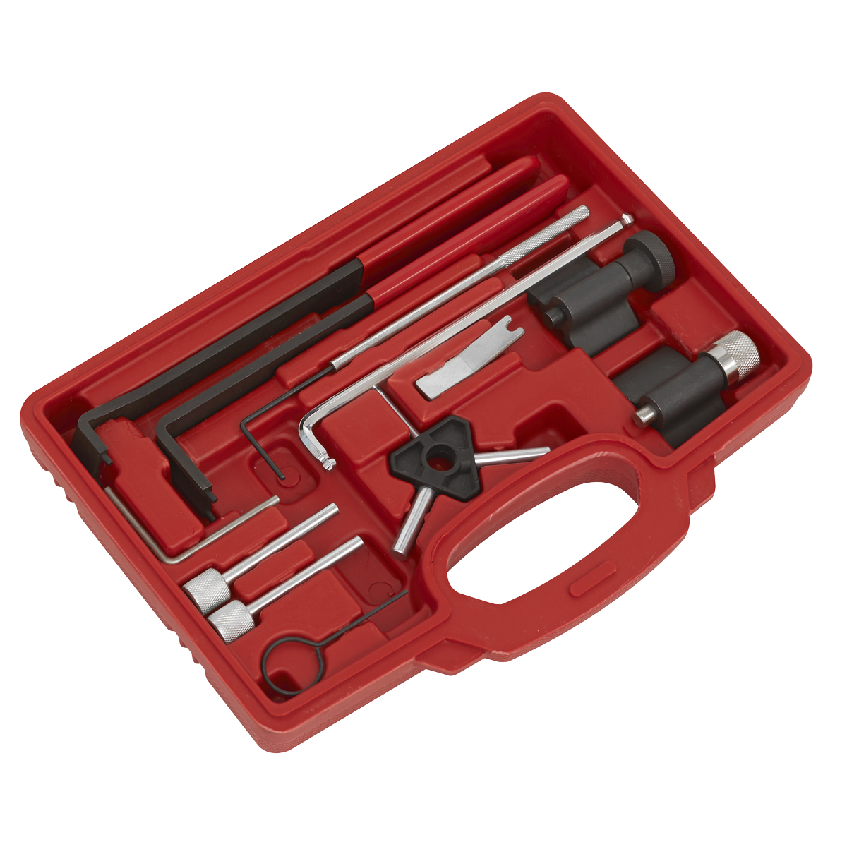 Sealey VSE5951 Diesel Engine Timing Tool Kit - for VAG, Dodge, Ford, Mitsubishi - 1.2D/1.4D/1.6D/1.9D/2.0D - Belt