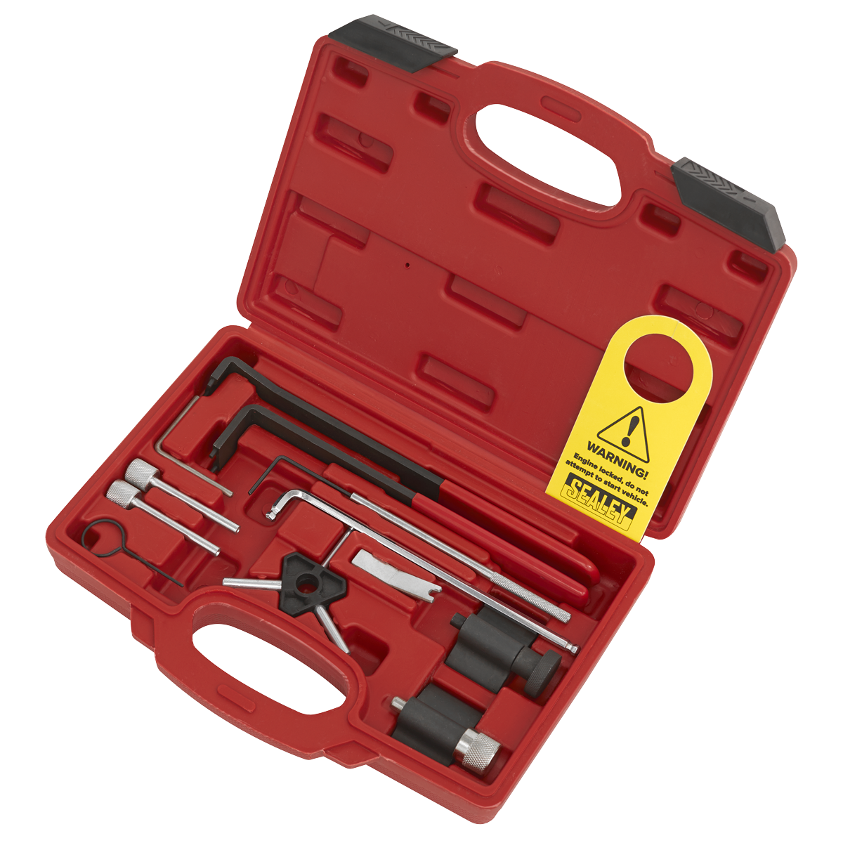 Sealey VSE5951 Diesel Engine Timing Tool Kit - for VAG, Dodge, Ford, Mitsubishi - 1.2D/1.4D/1.6D/1.9D/2.0D - Belt