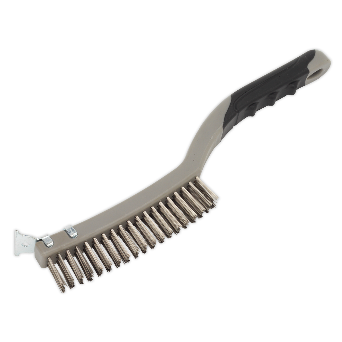 Sealey WB105 Wire Brush with Stainless Steel Fill & Scraper