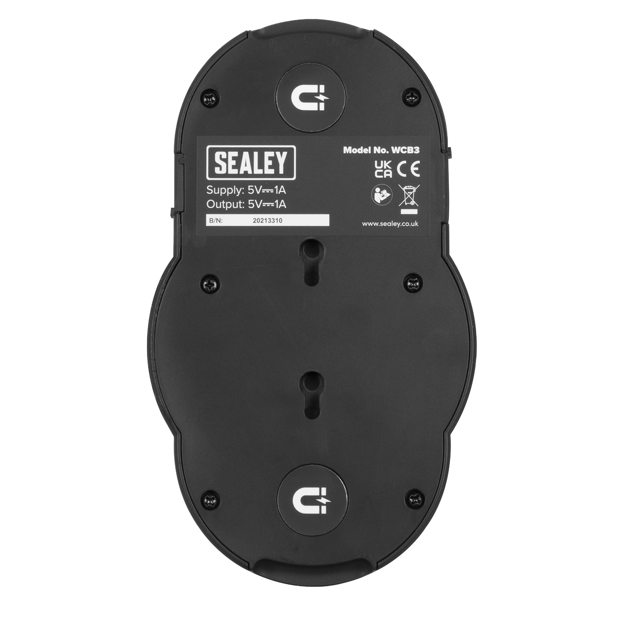 Sealey WCB3 Wireless Charging Base Single 5V-1A