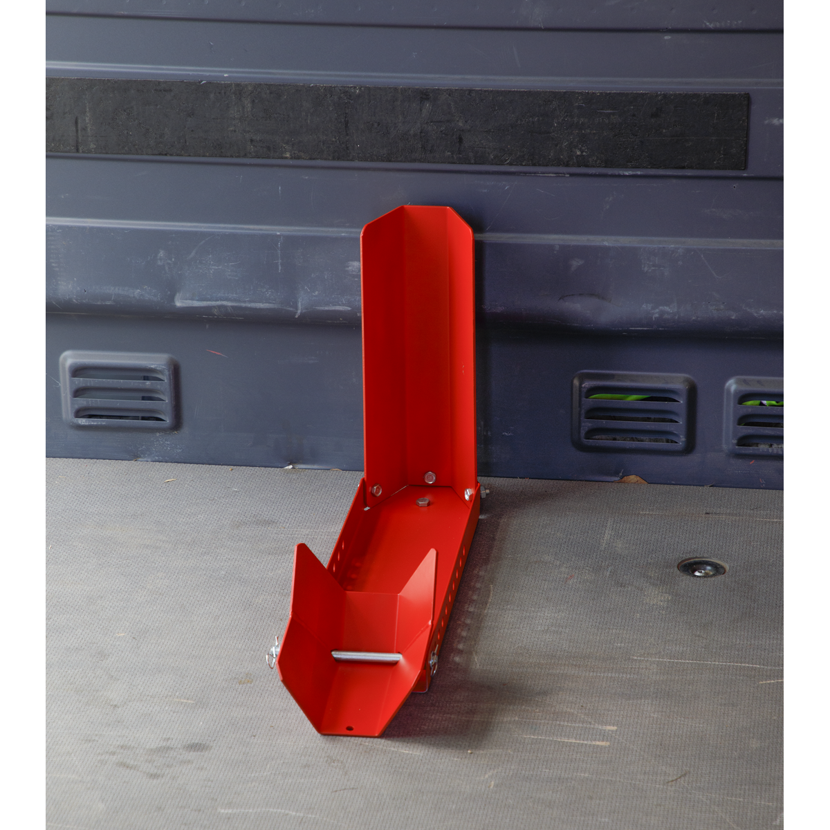 Sealey WCR02 Motorcycle Roll-in Wheel Clamp - Bolt Down