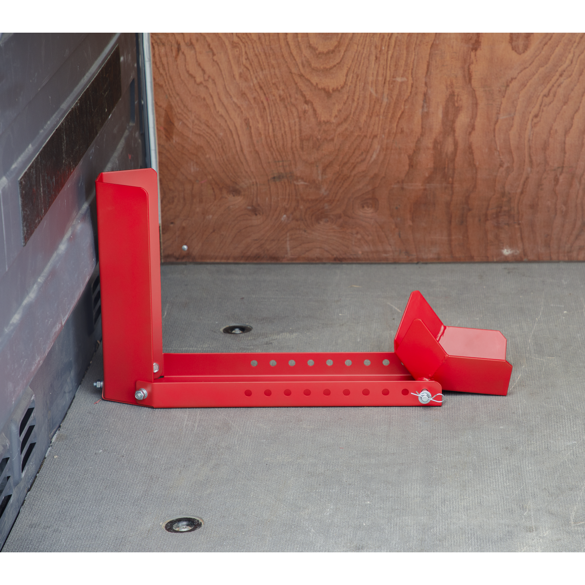 Sealey WCR02 Motorcycle Roll-in Wheel Clamp - Bolt Down