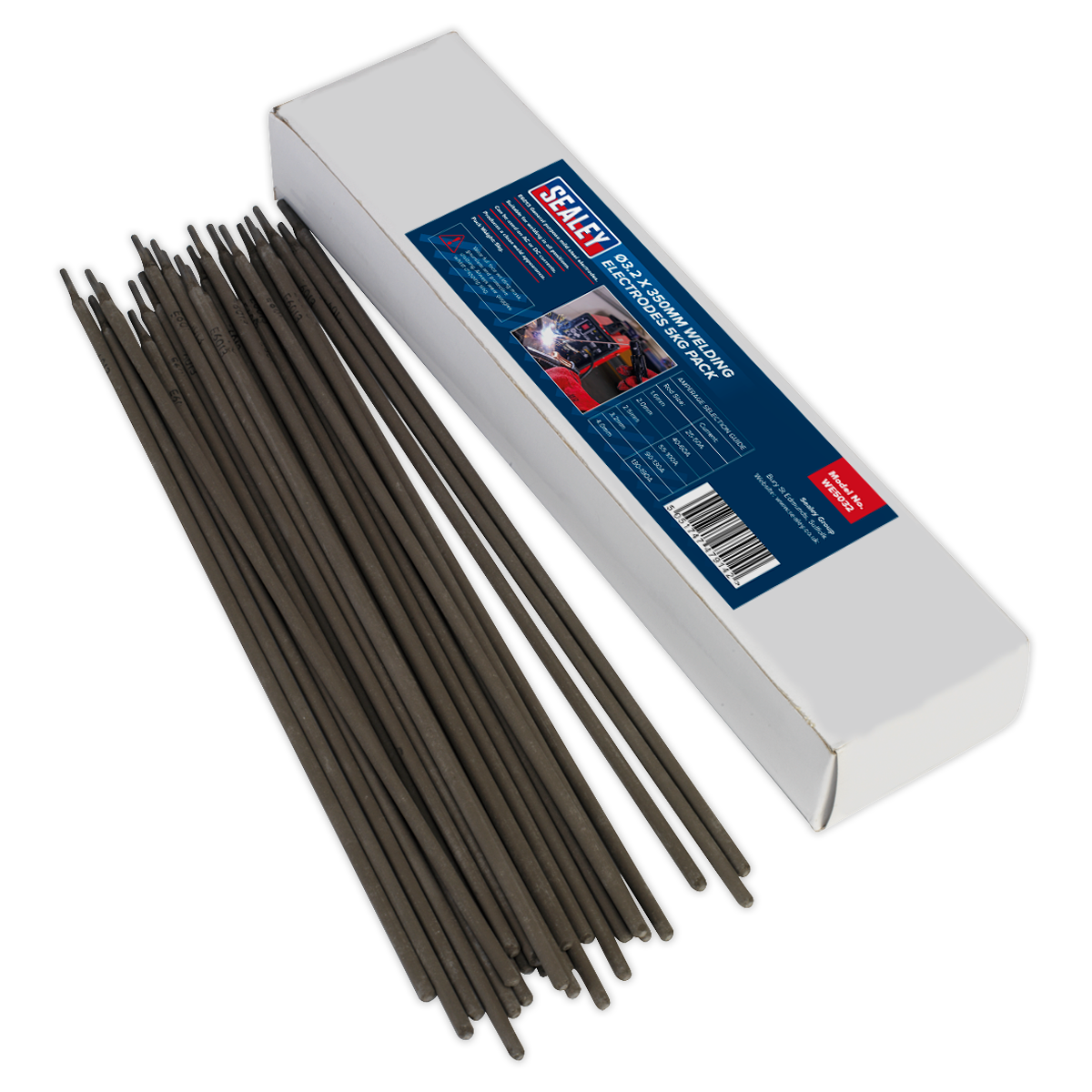 Sealey WE5032 Welding Electrodes Ø3.2 x 350mm 5kg Pack